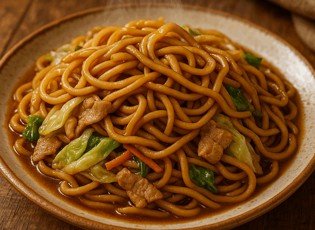香氣四溢的台式炒麵