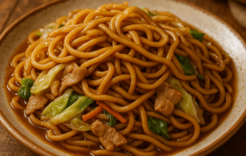香氣四溢的台式炒麵
