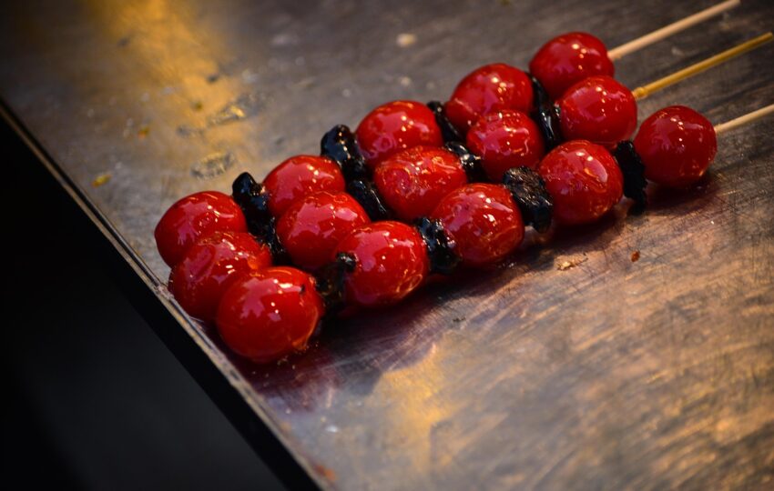 剛出爐的糖葫蘆