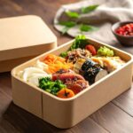 便當盒分裝完成